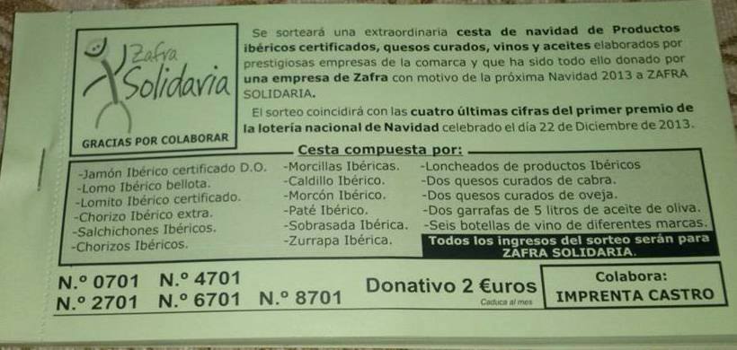 Sorteo de Cesta Ibérica