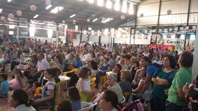 ambiente en el primer dia del rastrillo solidario