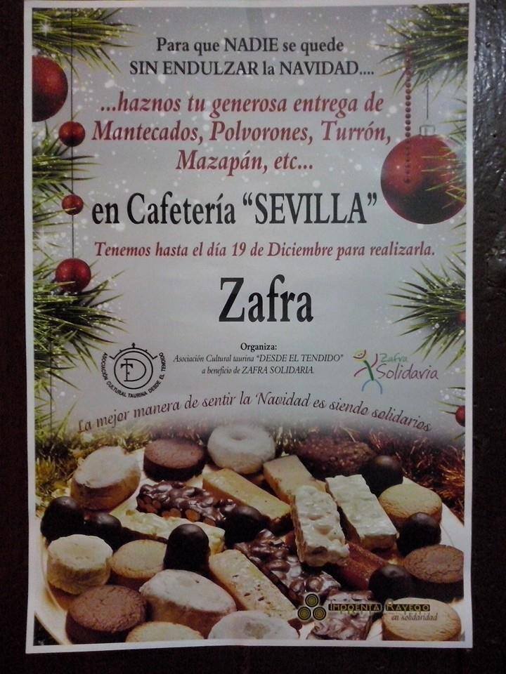 recogida productos navideños