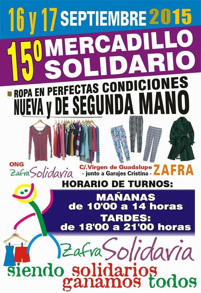 !5º Mercadillo Solidario