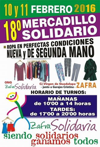 Recaudación Mercadillo Solidario