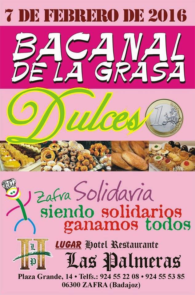 Dulces Solidarios en el Bacanal de la Grasa