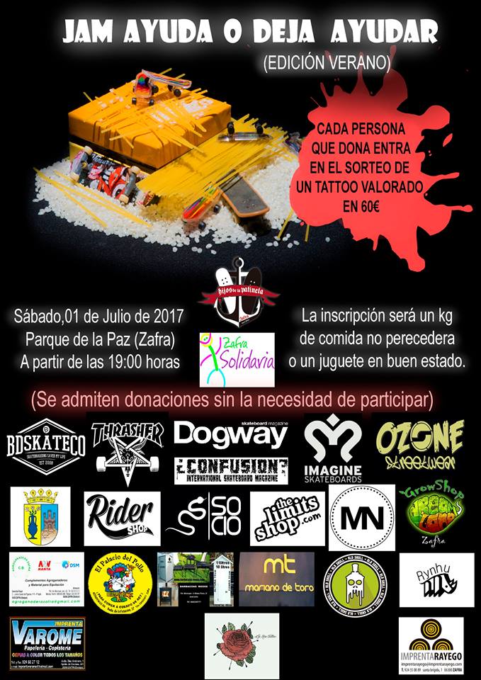 Agradecimiento a Asociación Hijos de la Patineta de Zafra