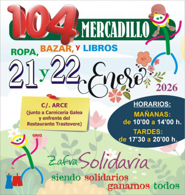 mercadillo solidario 104 2026