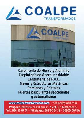 COALPE Transformados empresa colaboradora de Zafra Solidaria con donación para el mercadillo solidario