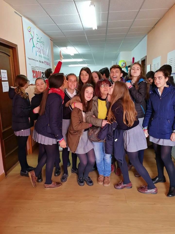 Visita a Zafra Solidaria del Colegio María Inmaculada Zafra