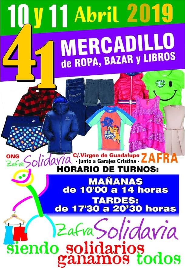 Mercadillo Solidario Ropa, Bazar y Libros