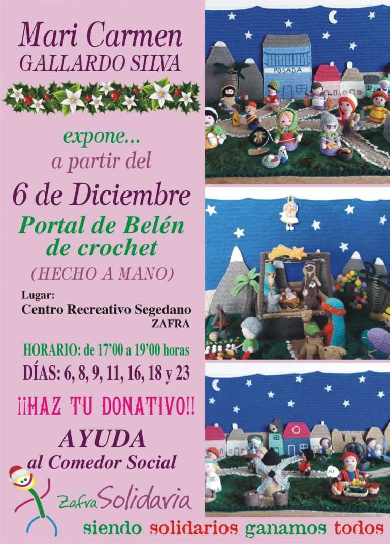 BELEN HECHO A MANO EXPOSICIÓN ZAFRA SOLIDARIA