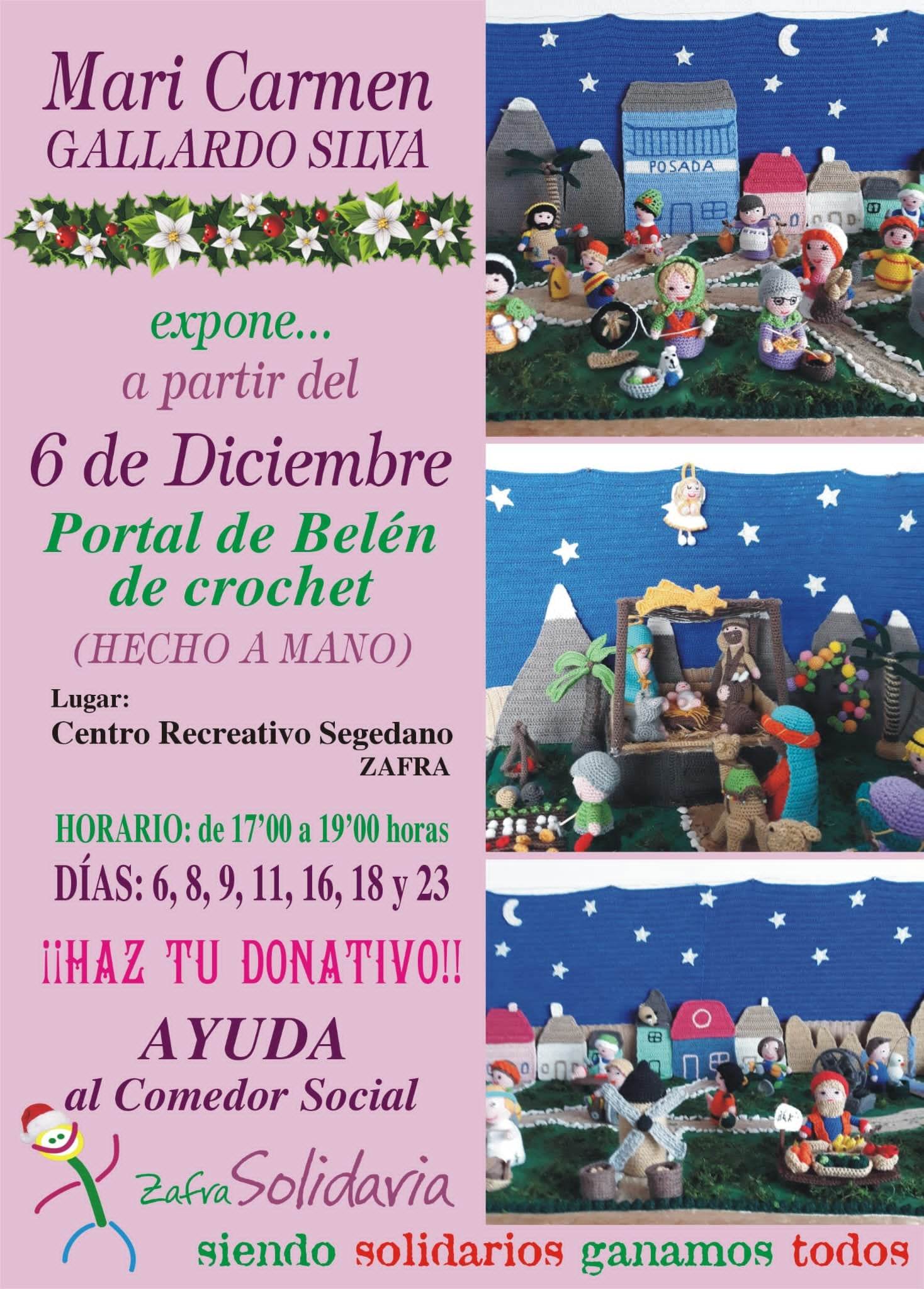 BELEN HECHO A MANO EXPOSICIÓN ZAFRA SOLIDARIA